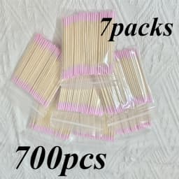 100/300/500/700/900Pcs Double Tip Headed Cotton Swabs ,For Tattooed Eyebrows Beauty Makeup Tools For Wiping, Nail Polish Wiping