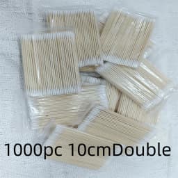 100/300/500/700/900Pcs Double Tip Headed Cotton Swabs ,For Tattooed Eyebrows Beauty Makeup Tools For Wiping, Nail Polish Wiping