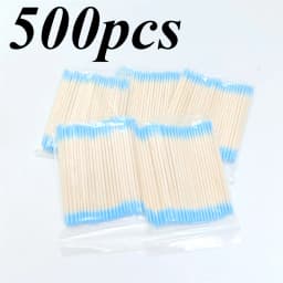 100/300/500/700/900Pcs Double Tip Headed Cotton Swabs ,For Tattooed Eyebrows Beauty Makeup Tools For Wiping, Nail Polish Wiping