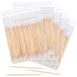 100/300/500/700/900Pcs Double Tip Headed Cotton Swabs ,For Tattooed Eyebrows Beauty Makeup Tools For Wiping, Nail Polish Wiping