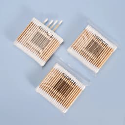 100/300/500/700/900Pcs Double Tip Headed Cotton Swabs ,For Tattooed Eyebrows Beauty Makeup Tools For Wiping, Nail Polish Wiping