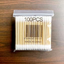 100/300/500/700/900Pcs Double Tip Headed Cotton Swabs ,For Tattooed Eyebrows Beauty Makeup Tools For Wiping, Nail Polish Wiping
