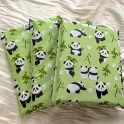 Poly Shipping Bags Cute Cartoon Mailing Bags Puppies Panda Poly Envelope Postal Courier Bag PE Plastic Self-Seal Mailbag 20PCS
