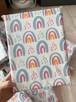 Poly Shipping Bags Cute Cartoon Mailing Bags Puppies Panda Poly Envelope Postal Courier Bag PE Plastic Self-Seal Mailbag 20PCS
