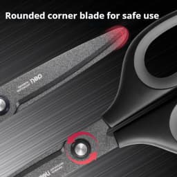 Deli Stainless Steel Tailoring Scissors, Anti-Stick, Anti-Rust, Office and Home, School Tool Supplies, 17cm