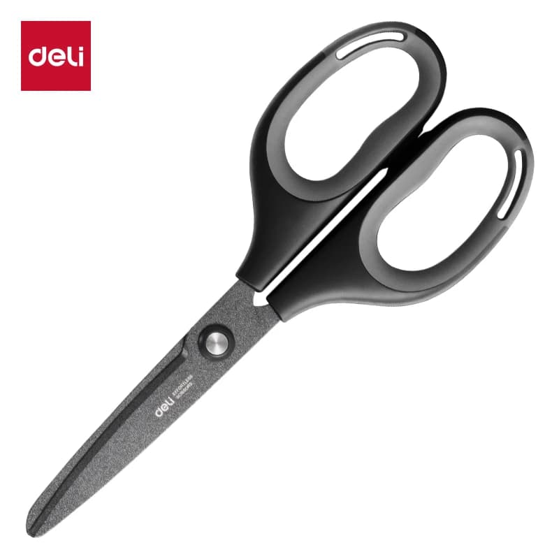 Deli Stainless Steel Tailoring Scissors, Anti-Stick, Anti-Rust, Office and Home, School Tool Supplies, 17cm