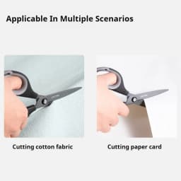 Deli Stainless Steel Tailoring Scissors, Anti-Stick, Anti-Rust, Office and Home, School Tool Supplies, 17cm
