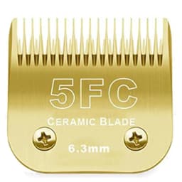 7FC/5FC/4FC/#10/#15/#30/#40 Detachable Pet Dog Clipper Ceramic Pro Blades Set For Andis,Oster A5,Wahl KM10 Series Clippers