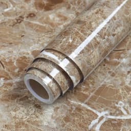 PVC Self-adhesive Kitchen Waterproof And Oil Proof Marble Decal Cabinet Stove Top Desktop Refurbished Wallpaper