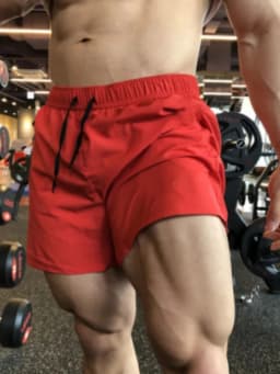 Summer Men'S Large Size Casual Shorts Beach Pants Running Sport Straight Short Pants Male Thin Sweatpant Leisure Loose Shorts