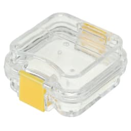 10/50pcs Bag Small Dental Crown Box With Transparent Flexible Film Inside Denture Storage Material Plastic Teeth Tool