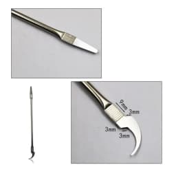 8pcs CPU IC Glue Remover C Chip Repair Phone Repair Tool Thin Blades Piratical Repair Hand Tool For Mobile Phone Computer