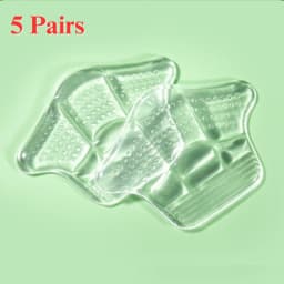 Silicone Gel Heel Inserts, Self-Adhesive Anti-Blister Cushions, Adjustable Shoe Size Pads, Reusable Comfort Heel Pads for Heels