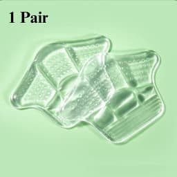 Silicone Gel Heel Inserts, Self-Adhesive Anti-Blister Cushions, Adjustable Shoe Size Pads, Reusable Comfort Heel Pads for Heels