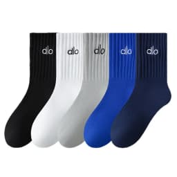 dlo Socks pure cotton anti-odor Suitable for all seasons stockings100% cotton youth students large size basketball sock