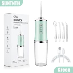 220ml Dental Irrigator Hygiene Portable Oral Cleaning Electric Sonic Teeth Scaler Tooth Calculus Stains Tartar Remover Tool
