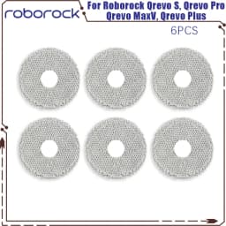 Roborock Qrevo S, Qrevo Pro, Qrevo MaxV, Qrevo Plus Vacuum Parts - Main Roller, Side Brush, Filter, Mop Pad, Cloth, Dust Bag