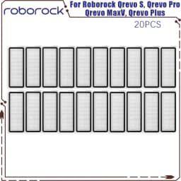 Roborock Qrevo S, Qrevo Pro, Qrevo MaxV, Qrevo Plus Vacuum Parts - Main Roller, Side Brush, Filter, Mop Pad, Cloth, Dust Bag