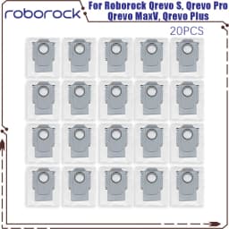 Roborock Qrevo S, Qrevo Pro, Qrevo MaxV, Qrevo Plus Vacuum Parts - Main Roller, Side Brush, Filter, Mop Pad, Cloth, Dust Bag