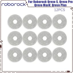 Roborock Qrevo S, Qrevo Pro, Qrevo MaxV, Qrevo Plus Vacuum Parts - Main Roller, Side Brush, Filter, Mop Pad, Cloth, Dust Bag