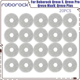 Roborock Qrevo S, Qrevo Pro, Qrevo MaxV, Qrevo Plus Vacuum Parts - Main Roller, Side Brush, Filter, Mop Pad, Cloth, Dust Bag