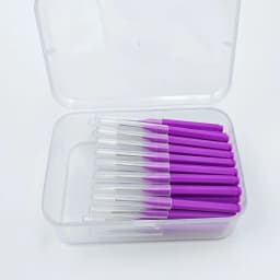 60Pcs 0.6-1.5mm Interdental Brushes Health Care Tooth Push-Pull Escova Removes Food And Plaque Better Teeth Oral Hygiene Tool