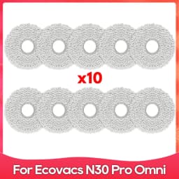 Compatible For ( Ecovacs Debot N30 Omni / N30 Pro Omni ) Replacement Part Accessory Main Side Brush Hepa Filter Mop Dust Bag
