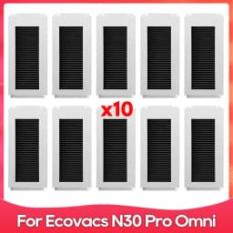 Compatible For ( Ecovacs Debot N30 Omni / N30 Pro Omni ) Replacement Part Accessory Main Side Brush Hepa Filter Mop Dust Bag