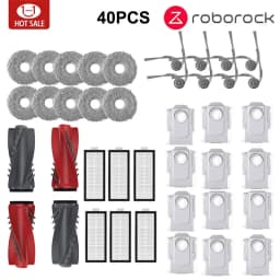 Roborock Qrevo Curv / P20 Pro Accessories Main Roller Side Brush HEPA Filter Mop Cloth Dust Bag Robot Vacuum Cleaner Parts
