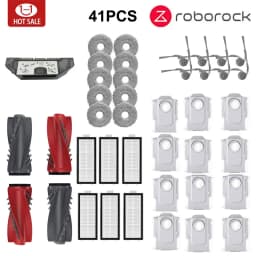Roborock Qrevo Curv / P20 Pro Accessories Main Roller Side Brush HEPA Filter Mop Cloth Dust Bag Robot Vacuum Cleaner Parts