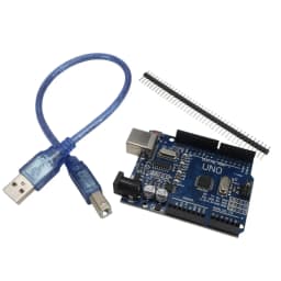 UNO R3 Board ATmega328P Microcontroller CH340 Driver Easy Install with Pin Header Cable for Arduino IDE STEM Learning Reliable