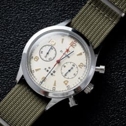 DD38mm/40mm 1963 Homage Men Watches Bubble Dome Glass Beat Quartz Clock Waterproof 3Bar Business Luxury Vintage Pilot Men Watch
