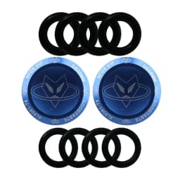 1 Pair Aluminum Alloy Bicycle Handlebar End Plug MTB Road Bike Grips Cycling Handles Grip Caps Stoppers Accessories 9 Color New
