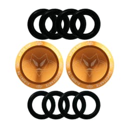 1 Pair Aluminum Alloy Bicycle Handlebar End Plug MTB Road Bike Grips Cycling Handles Grip Caps Stoppers Accessories 9 Color New