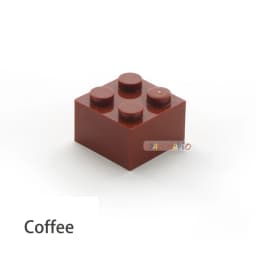 60pcs DIY Building Blocks Thick Figures Bricks 2x2 Dots Educational Creative Size Compatible With 3003 Plastic Toys for Children