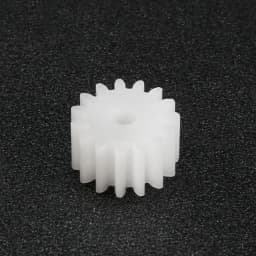 Uxcell 50Pcs 2mm Hole Diameter 082/142A 5x5/4.5x8mm Plastic Shaft Gear with 8/14 Teeth Toy Accessories for DIY Car Robot Motor