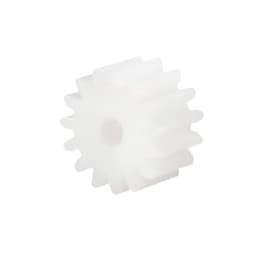 Uxcell 50Pcs 2mm Hole Diameter 082/142A 5x5/4.5x8mm Plastic Shaft Gear with 8/14 Teeth Toy Accessories for DIY Car Robot Motor