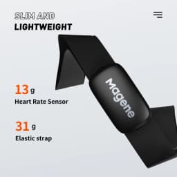 Magene H64 Heart Rate Monitor Mover Bluetooth ANT Sensor With Chest Strap Computer Bike Wahoo Garmin BT Sports