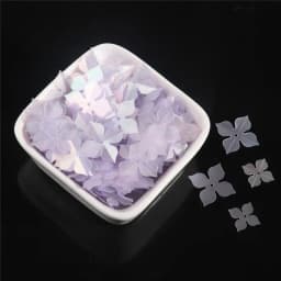 New! Matte Color Lucky Clover DIY Sequins 10mm 20mm Flat Cup Flowers Windmill Sequin Paillette For Jewelry Garments Sewing Craft