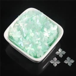 New! Matte Color Lucky Clover DIY Sequins 10mm 20mm Flat Cup Flowers Windmill Sequin Paillette For Jewelry Garments Sewing Craft