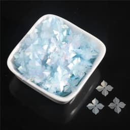 New! Matte Color Lucky Clover DIY Sequins 10mm 20mm Flat Cup Flowers Windmill Sequin Paillette For Jewelry Garments Sewing Craft