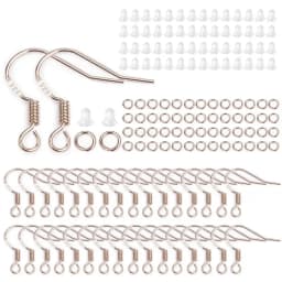 20pcs Stainless Steel Dia 4/5/6/8/10mm Stud Earrings Back Plug Ear Pins Ball Needles for DIY Jewelry Making Findings
