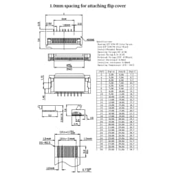 10pcs 0.5mm/1mm Pitch Under Clamshell Socket FPC FFC Flat Cable Connector 4P 5P 6P 8P 10P 12P 14P 16P 20P 22P 24P 30P 34P