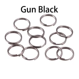 50-200pcs/lot 4-20mm Open Jump Rings Double Loops Split Rings Connectors For DIY Jewelry Making Supplies