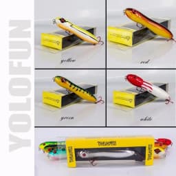 10cm 15g Top Water Pencil Wobblers Fishing Lure for Fishing Lizard Imitate Popper 7 Color Fake Leurre Walk the Dog Hard Lure