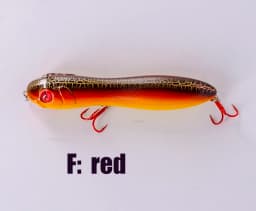 10cm 15g Top Water Pencil Wobblers Fishing Lure for Fishing Lizard Imitate Popper 7 Color Fake Leurre Walk the Dog Hard Lure