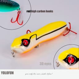 10cm 15g Top Water Pencil Wobblers Fishing Lure for Fishing Lizard Imitate Popper 7 Color Fake Leurre Walk the Dog Hard Lure