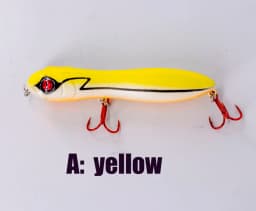 10cm 15g Top Water Pencil Wobblers Fishing Lure for Fishing Lizard Imitate Popper 7 Color Fake Leurre Walk the Dog Hard Lure