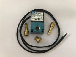 MAC 3 Port Electronic Boost Control Solenoid Valve DC12V 35A-ACA-DDBA-1BA With 6MM Tube Fittings Brass