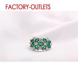 925 Sterling Silver Bridal Ring Fashion Jewelry Cubic Zirconia Prong Setting Best Gift For Women Girls Engagement Anniversar